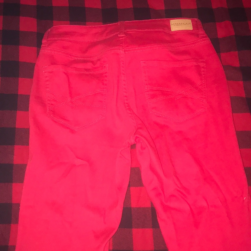 Aeropostale red jegging